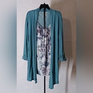 Terra & Sky Tunic Size 2X